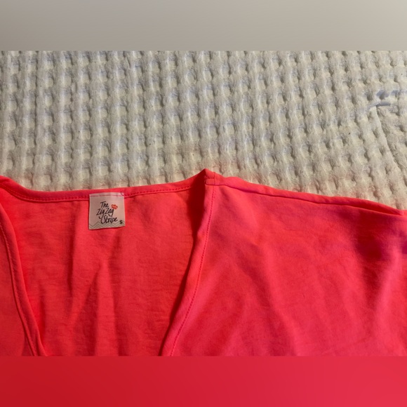 Neon Pink The Zig Zag Stripe Shirt - Picture 2 of 3